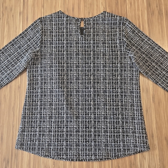 NWOT Van Heusen Tweed Top - Picture 6 of 8